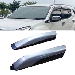 For ISUZU MU-X MU X 2014-2020 Car Roof Rack Luggage Rack Rail Bar End-cap Car Accessories Replacement Parts Car Styling