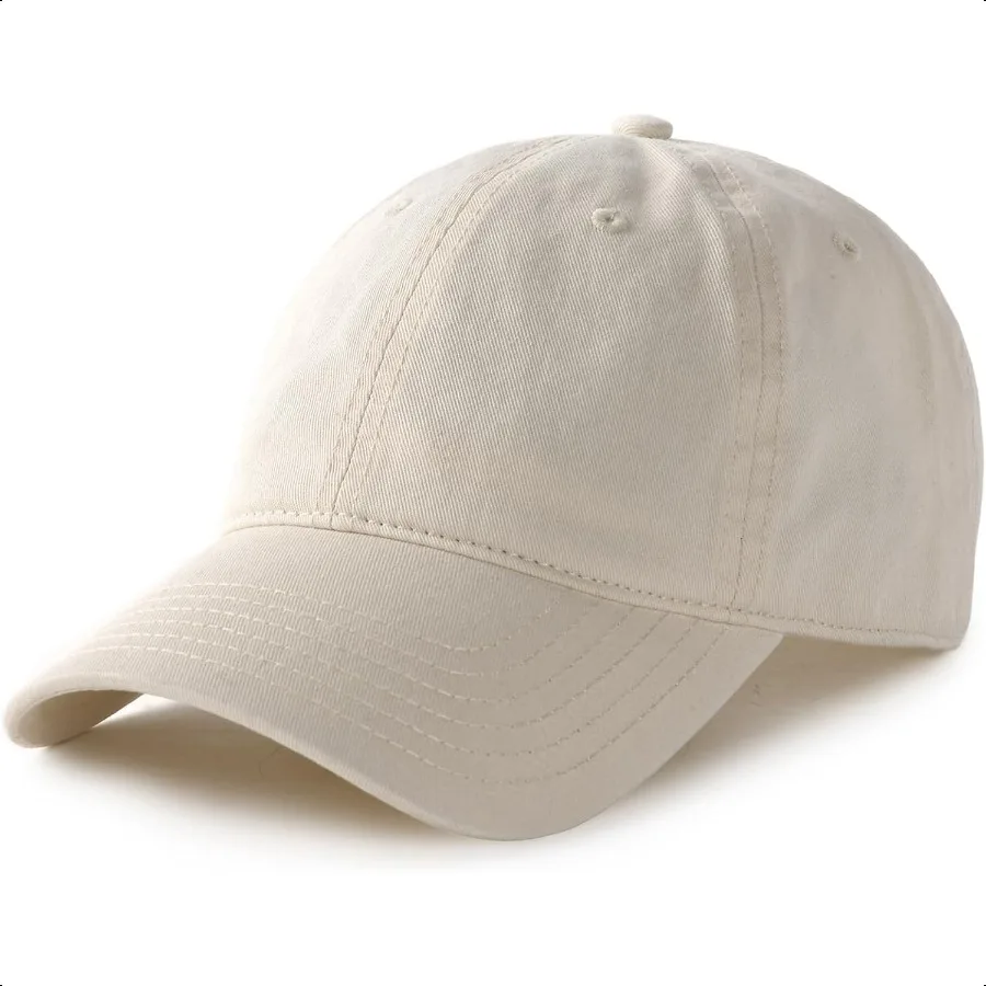 

FURTALK Unisex Washed Unstructured Baseball ed Cotton Adjustable Dad Hat
