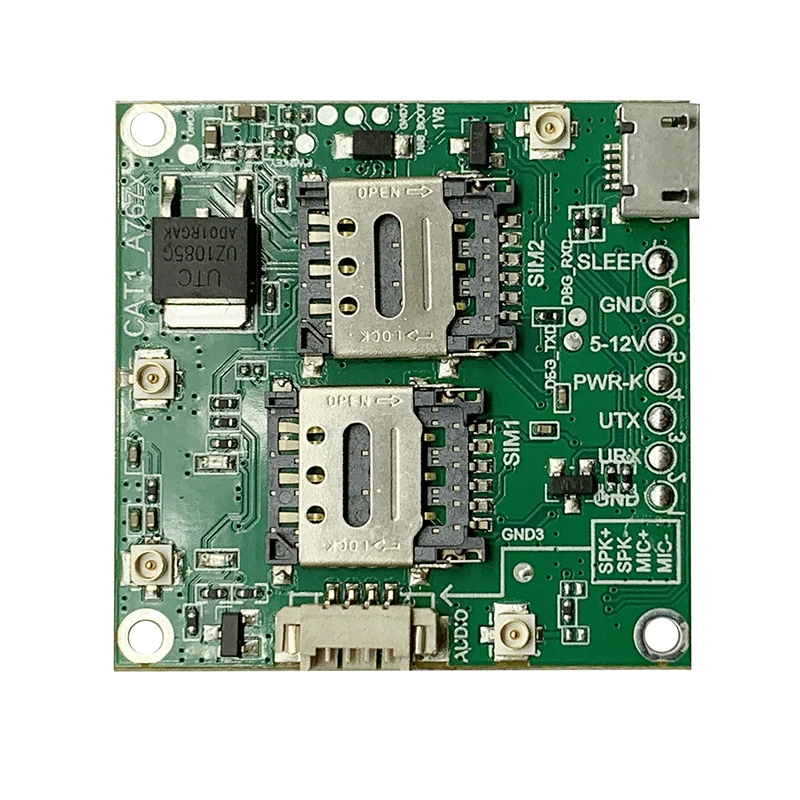 A7670SA 4G Cat 1 with GSM GPS Module with Development Core Board A7670SA-FASE A7670SA-LASE TTL Dual SIM Card Slot
