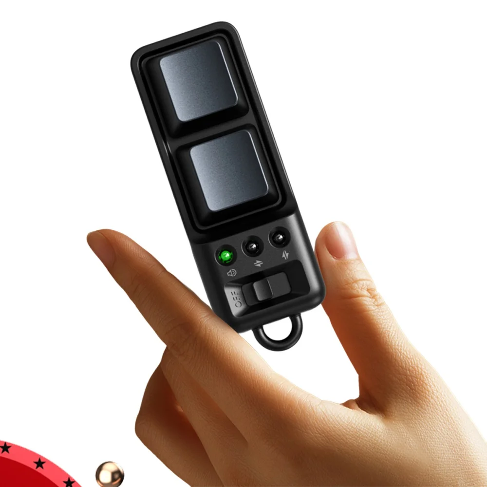Fingertip Selfie Video Page Turner Multifunctional Smartphone Remote Clicker Dual Button for Reading Novels Devices