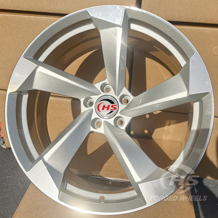 Custom Forged 5-Arm Rotor 18 19 20 21Inch 6061-T6 Aluminum Alloy Wheels 5*112 Rims for  RS Q8 Avant RS7 SQ8 A7 S7 Q5 S5 SQ5
