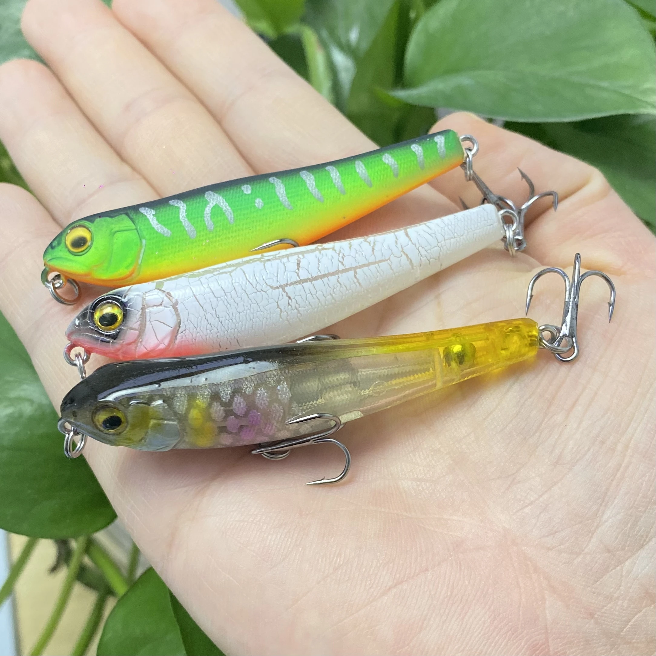 

1Pcs 71mm 7.8g Sinking Pencil Bait for Fishing Freshwater Trout Pike Lure Wobbler Fishing Isca Pesca Artificial Bait 9076