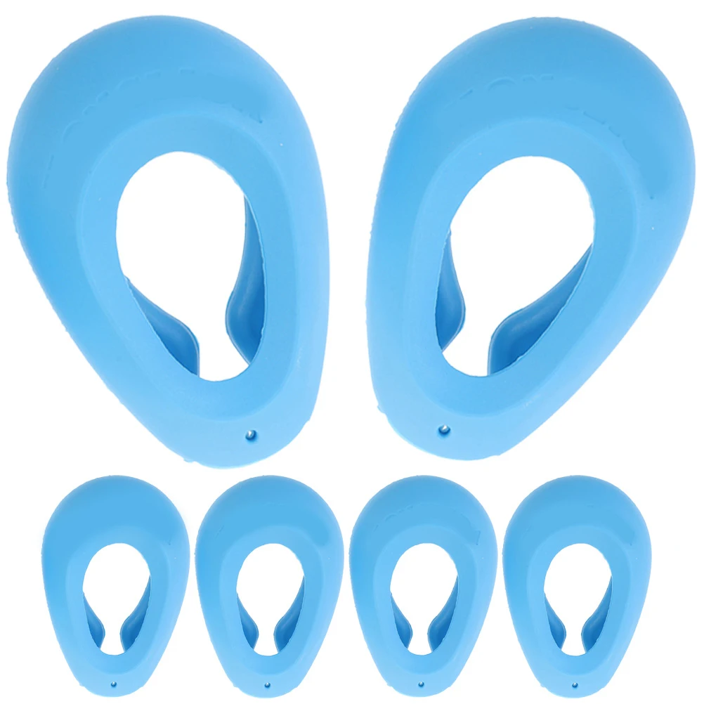 

3 пары накладок на уши для краски для волос, силиконовые защитные наушники для окрашивания волос, наушники для душа, шумоподавление, использование в салоне