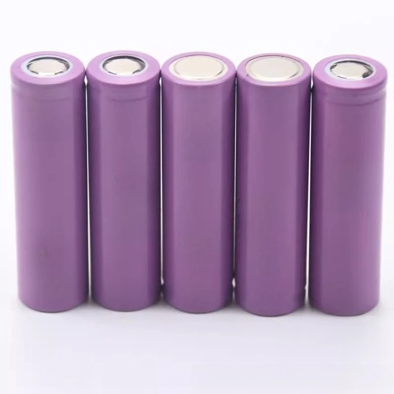 18650 1200mAh Lithium Battery Flat Head 3.7V Power Bank Small Fan Warm Hand Treasure Desk  Lamp  Rechargeable  Battery