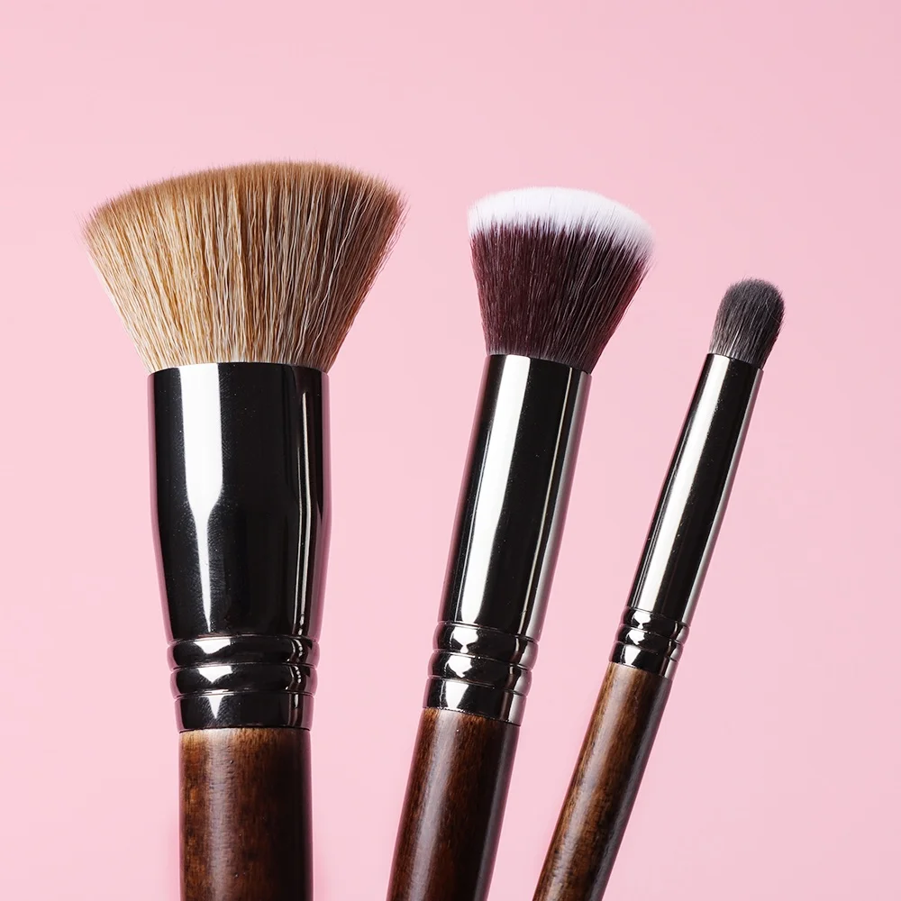 OVW 3pcs Makeup Brushes Set Recommend Foundation Brush Complexion Brush Cream Eye Shadow Brush brochas maquillaje