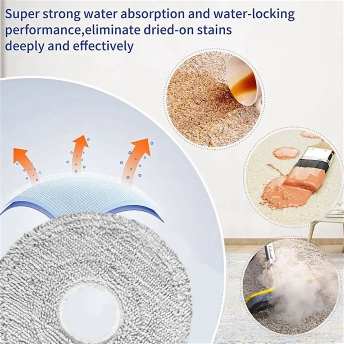 [Online Promotion]12 PCS Cleaning Rag for X50s Pro Master / Matrix 10/Matrix 10 Ultra Vacuum Cleaner Accessories