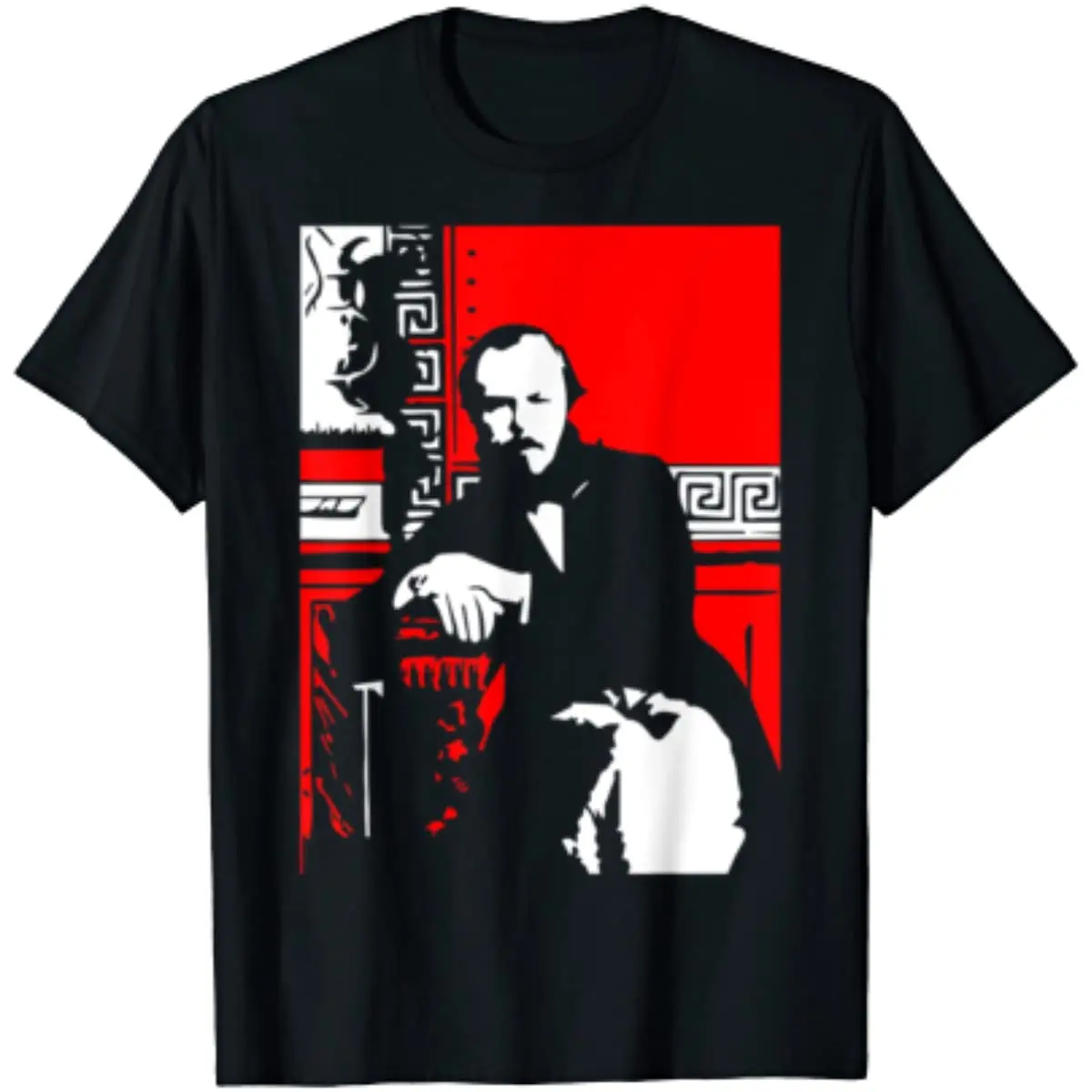 Fyodor Dostoevsky Russian Literature Lit Major Gift T-Shirt Short Sleeve Casual 100% Cotton O-Neck Mens T-shirt Size S-3XL