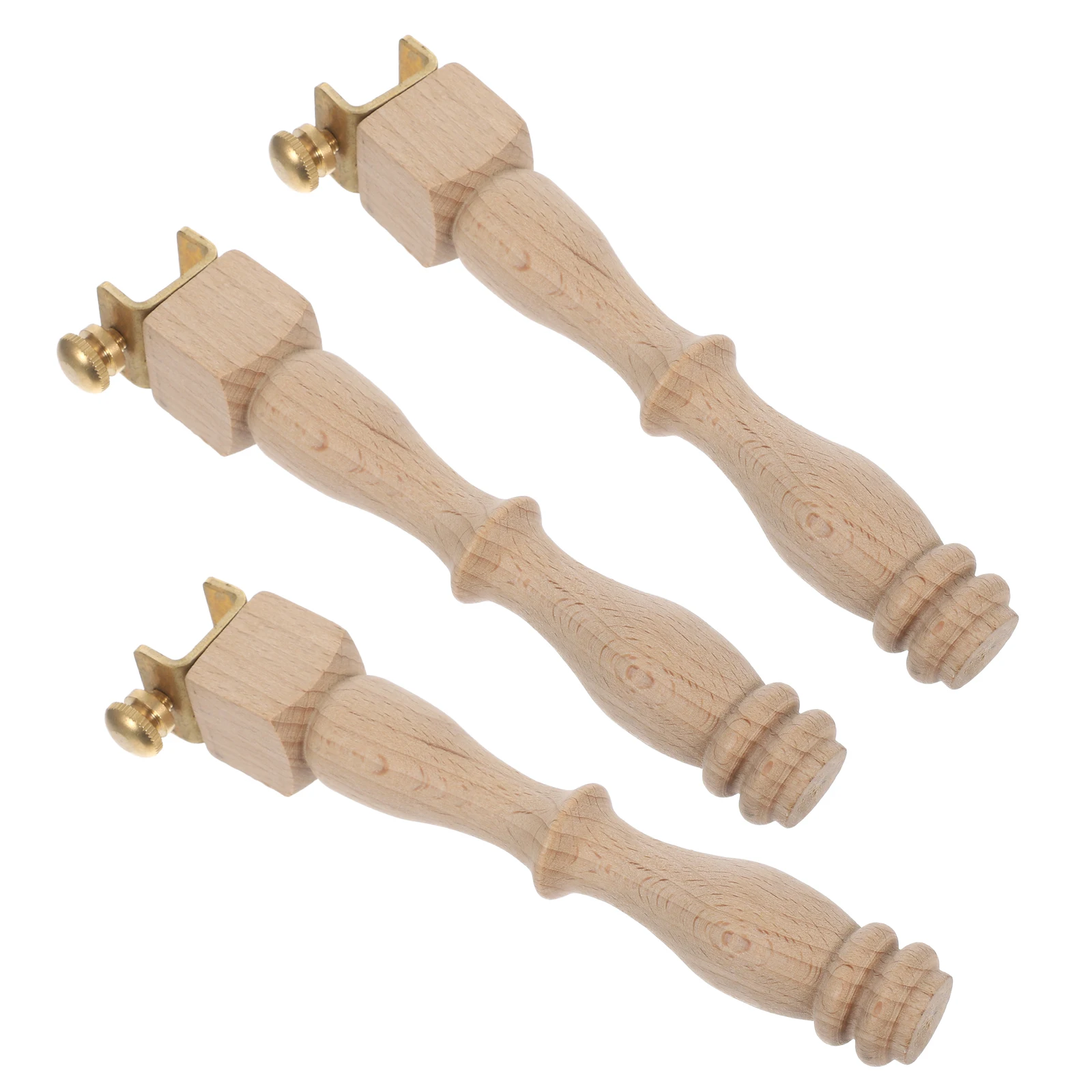 

3pcs Hoop Legs Detachable Wood Frame For Cross Stitch Needlework Stable Durable Compact Desktop Use Craft Supplies Travel