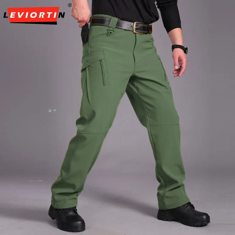 Men's Spring and Autumn Loose Thin x7 Training Pants Outdoor Governor Tactical Pants Men's Camo Wear resistant Work Pants