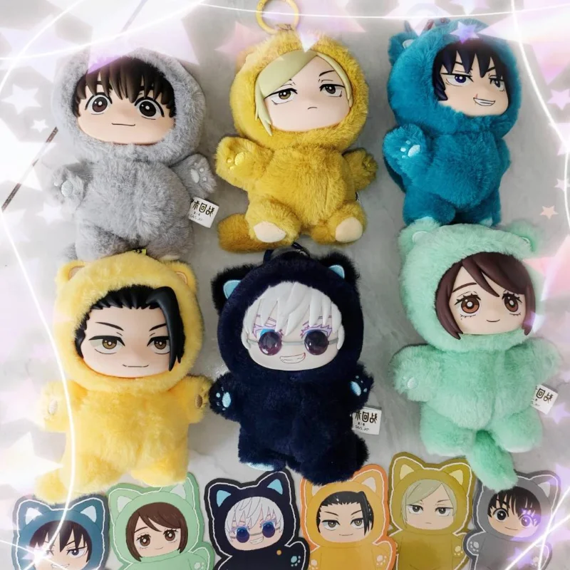

In Stock Jujutsu Kaisen Genuine Blind Box Cat Paradise Anime Figure Kawaii Desk Ornament Mystery Toy Collectible Trendy Gifts