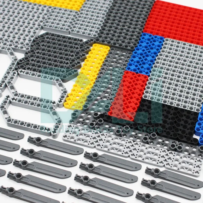 280Pcs Technical Liftarm Parts Set Building Block Bricks Creativity Mechanical Engineering Accessories Toy