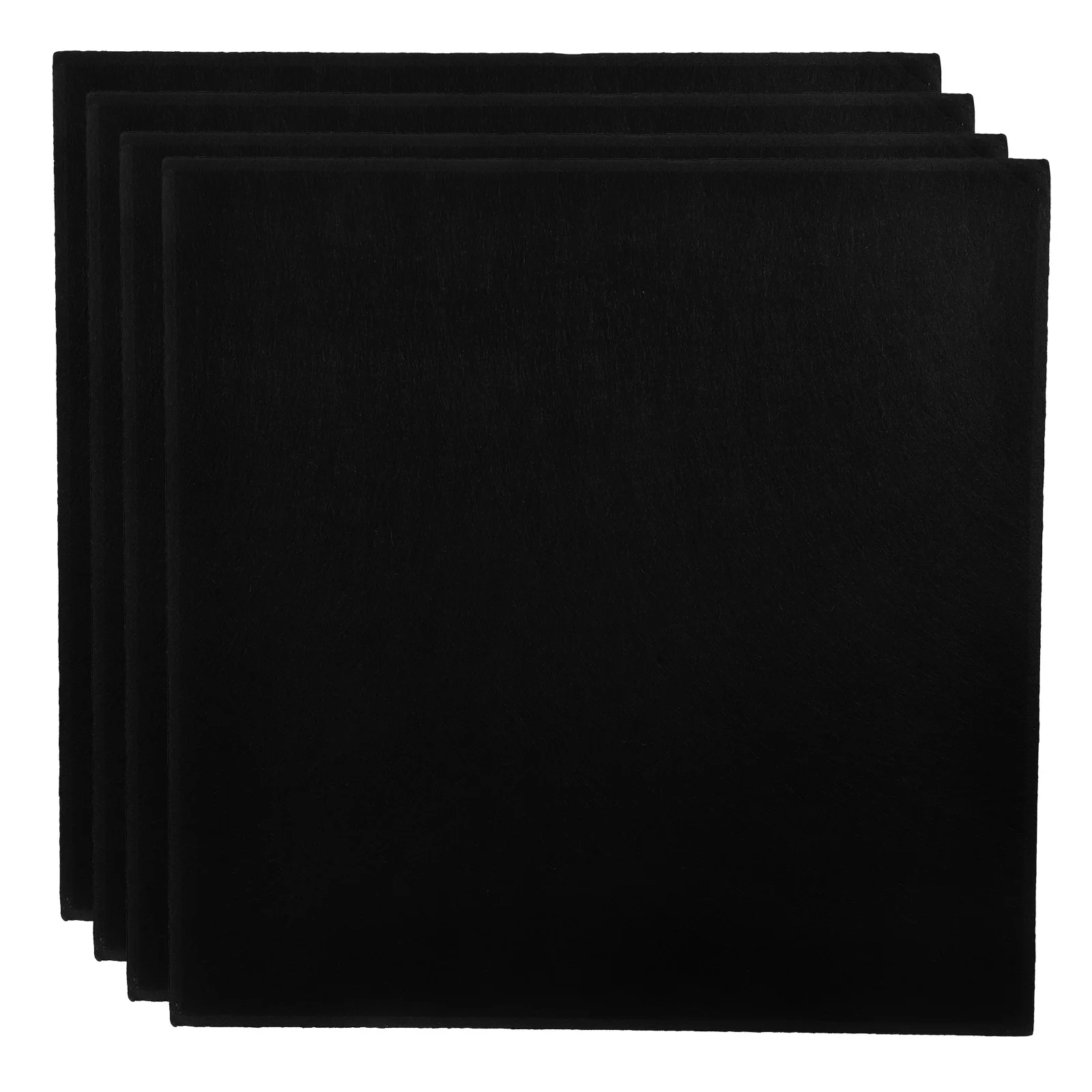 4 قطعة ورأى ذاتية اللصق مجلس البلاط مربع جدار ديكور لوحات امتصاص الضوضاء للمنزل مكتب الفصول الدراسية مكتب نشرة الجدار #4