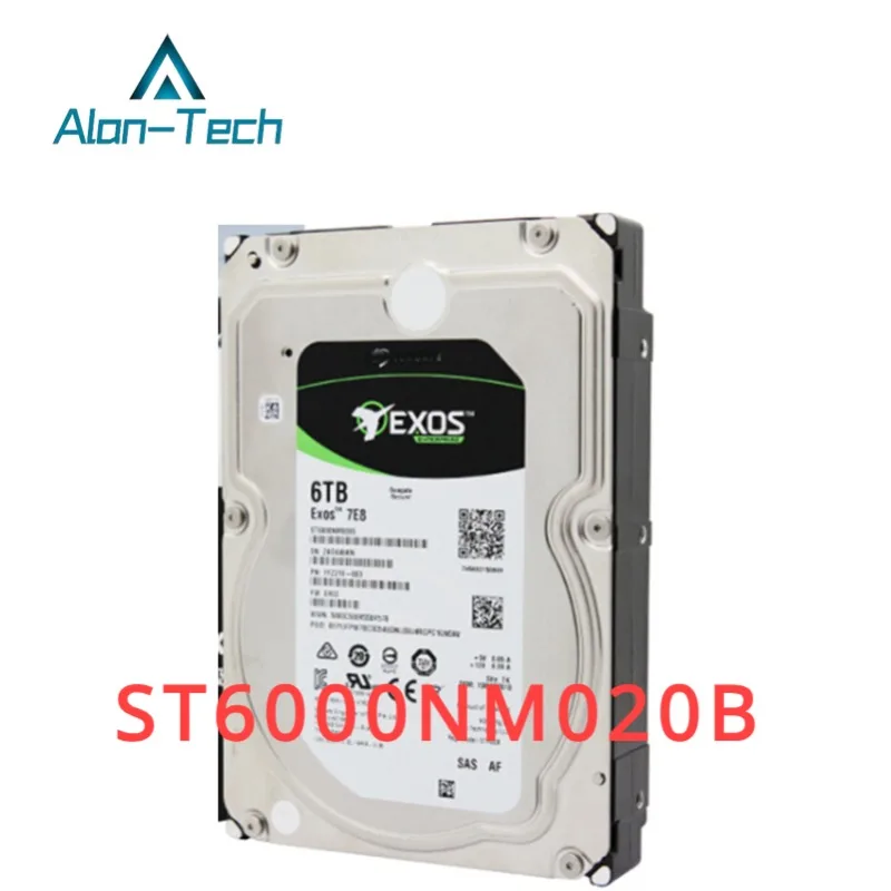 

For ST6000NM020B Enterprise ST6000NM029A 6TB SAS 7.2K 256MB 3.5" Internal Hard Drive HDD