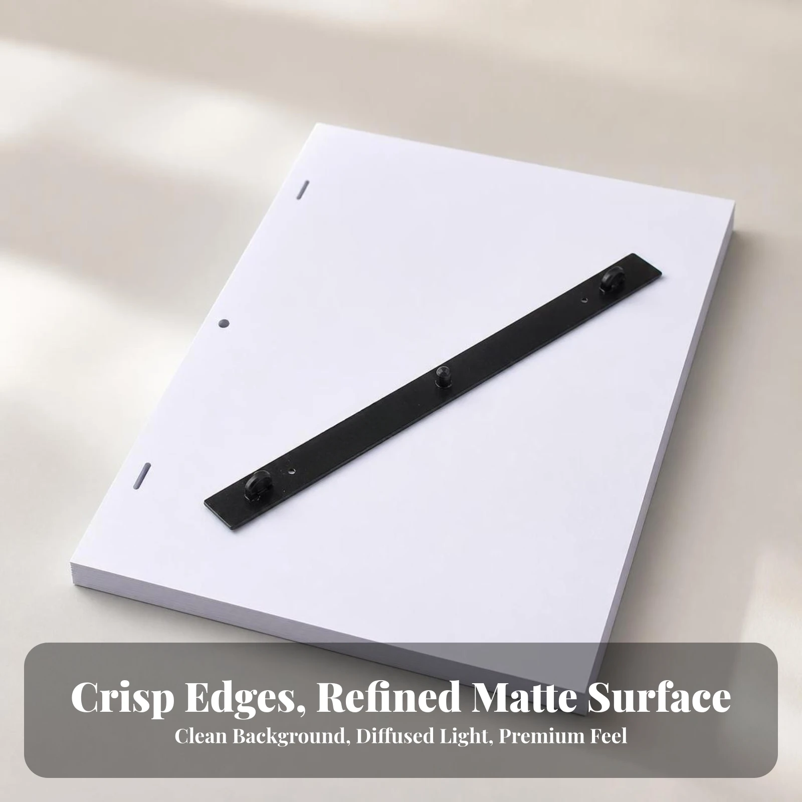 200 Pieces Animation Paper with Positioning Strip Punched Animation Drawing Paper Plain White Flexible for Animators, Tracing