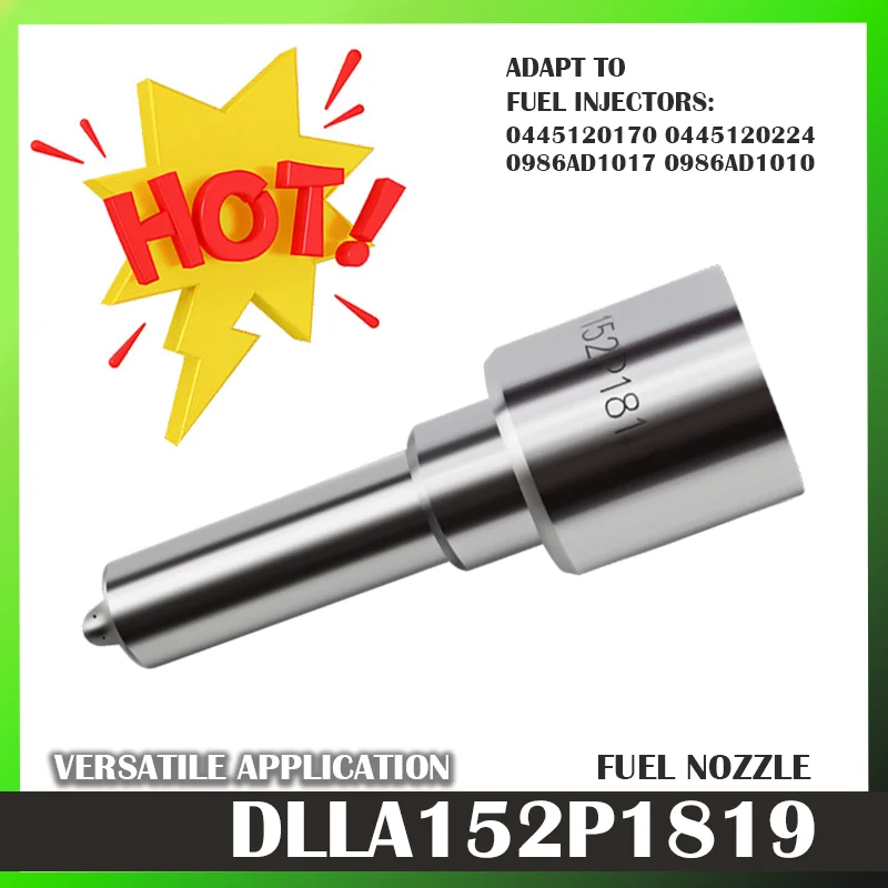 DLLA152P1819 Common Rail Spray Nozzle DLLA152P1690 DLLA152P1768 Automotive Oil Injection System High Precision Spare Part XI2224