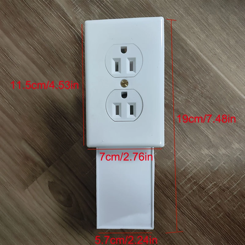 Disguised Socket Box Money Safe Box Key Cash Hidden Storage Creative Container Hiding Items Spot Prevent Robbers/Thieves