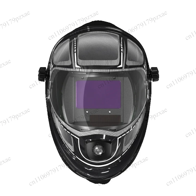 180° Panoramic Auto Darkening Welding Helmet With Light & Air Purifying