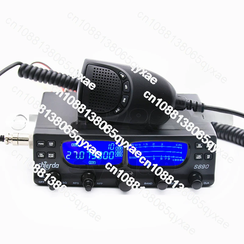 S890 10m Radio 27MHz AM FM SSB 24.7 to 30.105MHz High Power CB Radio