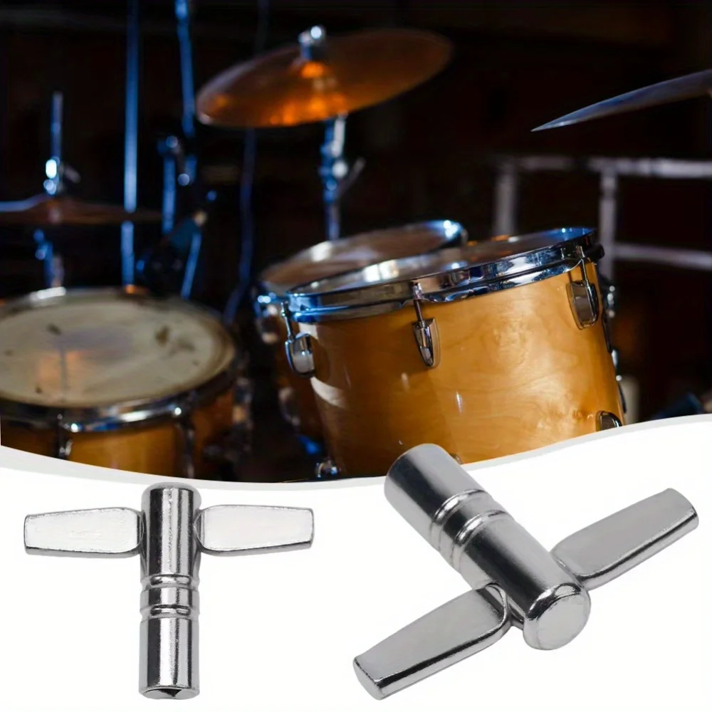 1PC 5.5mm Universal Metal Drum Tuning Keys Standard Drum Key for Drummers Percussion Musical Instrument Replacement Accessory