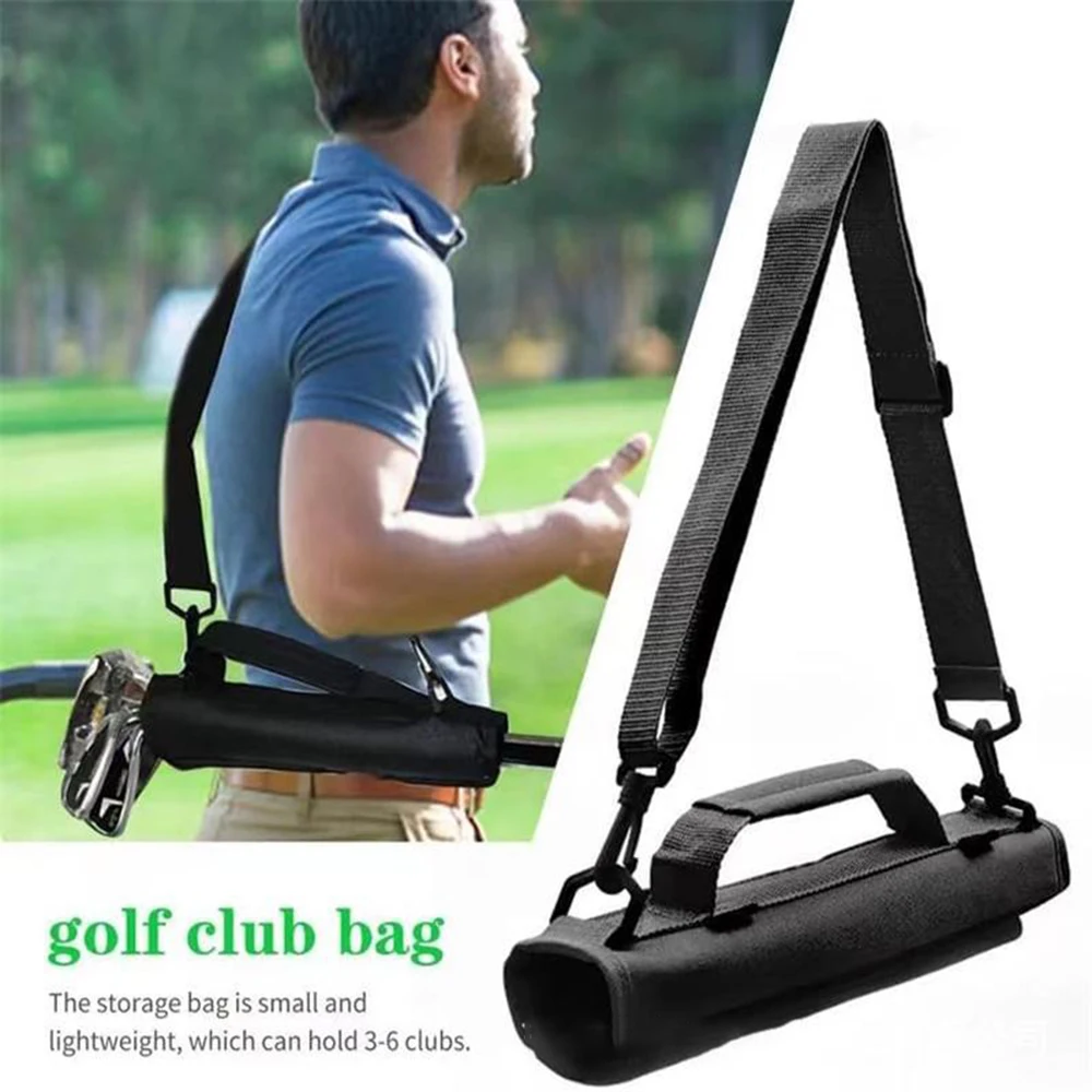 FzcSpeed Mini-Golftasche Leichte Golf-Sonntags-Tasche für Driving Range-Übungen mit Verstellbaren Schultergurten Einfach zu Tragen – Detail 11