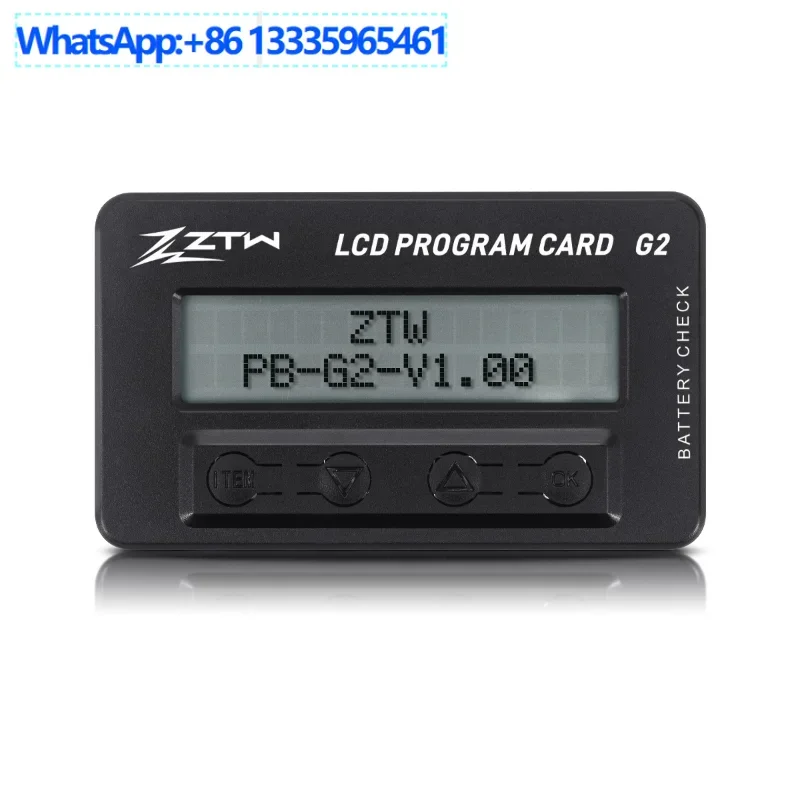 2PCS ZTW Scheda di programmazione LCD G2 Beast Pro Parametri di regolazione per auto da corsa