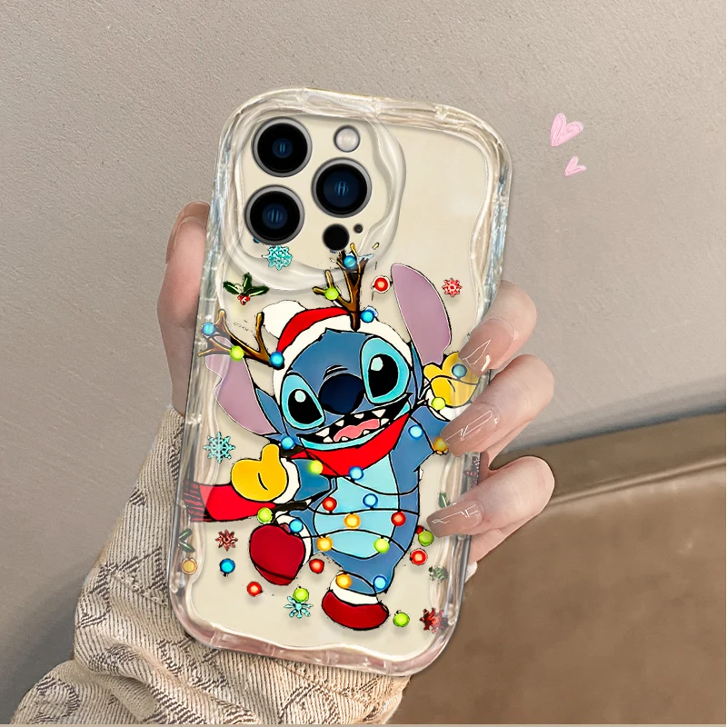 Christmas Disneys Stitchs Phone Case For Infinix Hot Note Zero GT 50 40 30 20 12 Smart 9 8 7 6 Play Pro Plus Camon30 4G 5G Cover