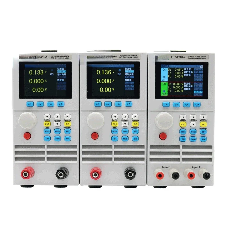 DC Load Meter LED Drive Battery Capacity Detector Single and Dual Channel Electronic Load Et54fiberglass