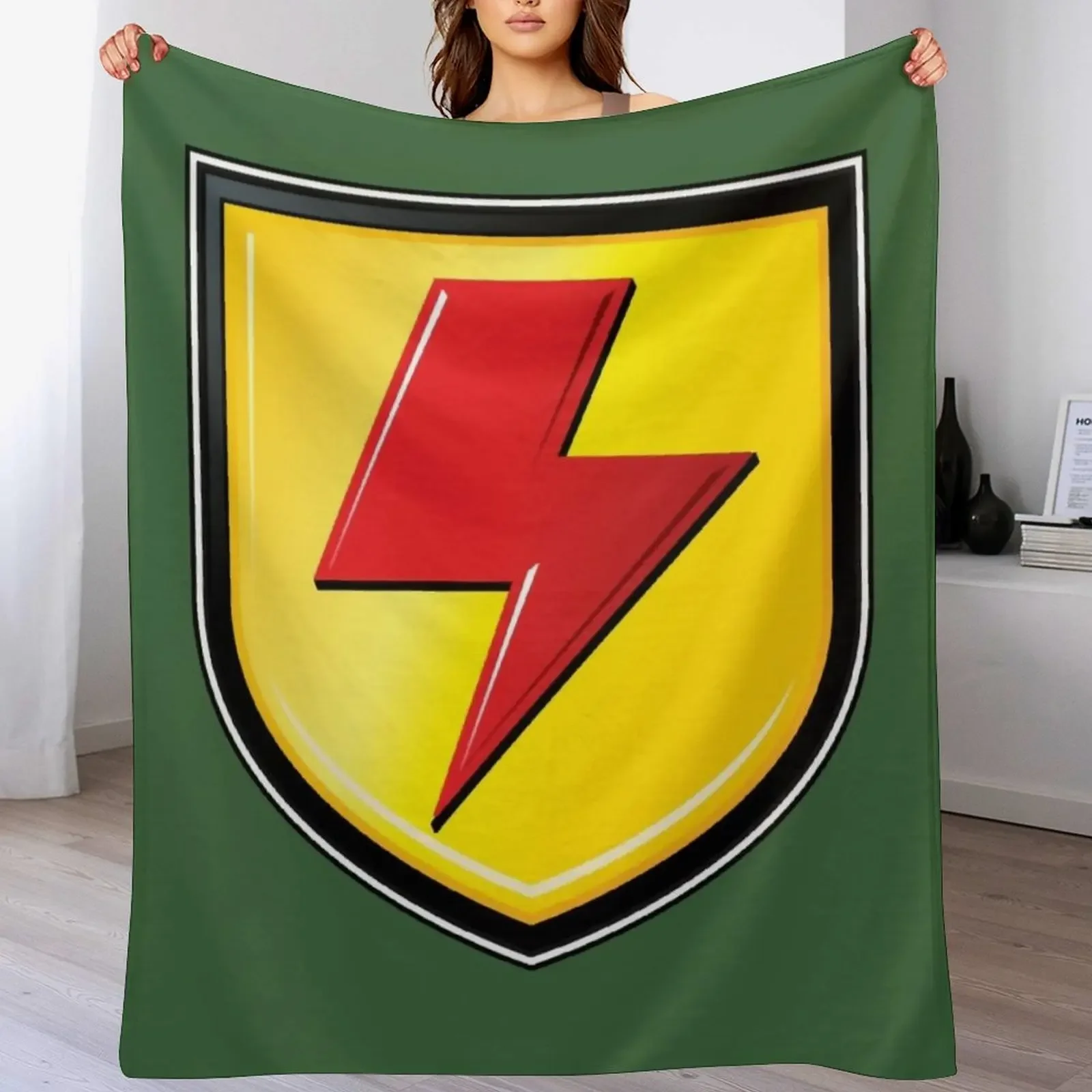 

Supa Strikas Shield Throw Blanket Summer Beddings Loose anime Fashion Sofas Blankets
