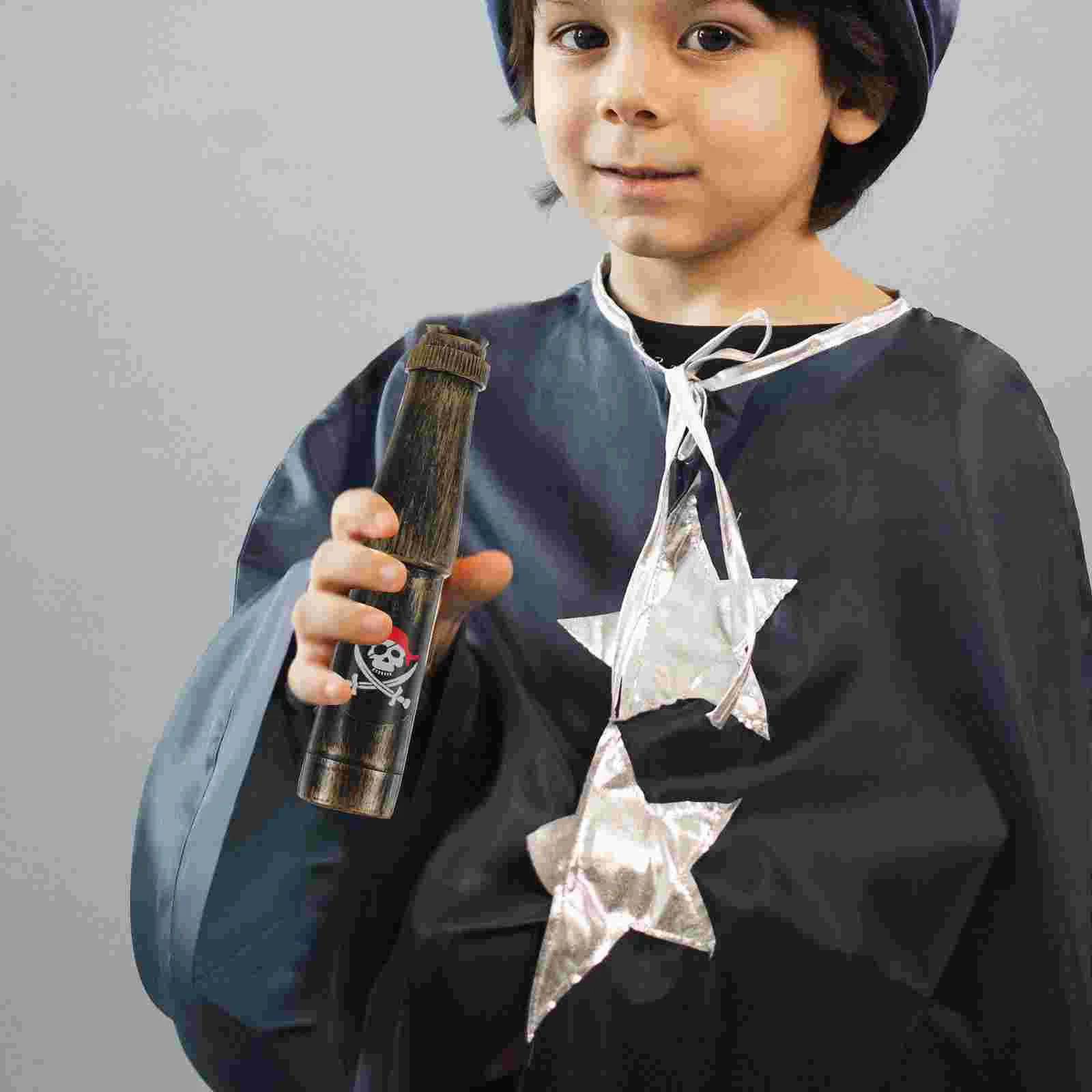 

6 Pcs Telescope Fashion Toy Pirate Kids 3-5 Decor Prop Party Favors Educational Cosplay Decorative