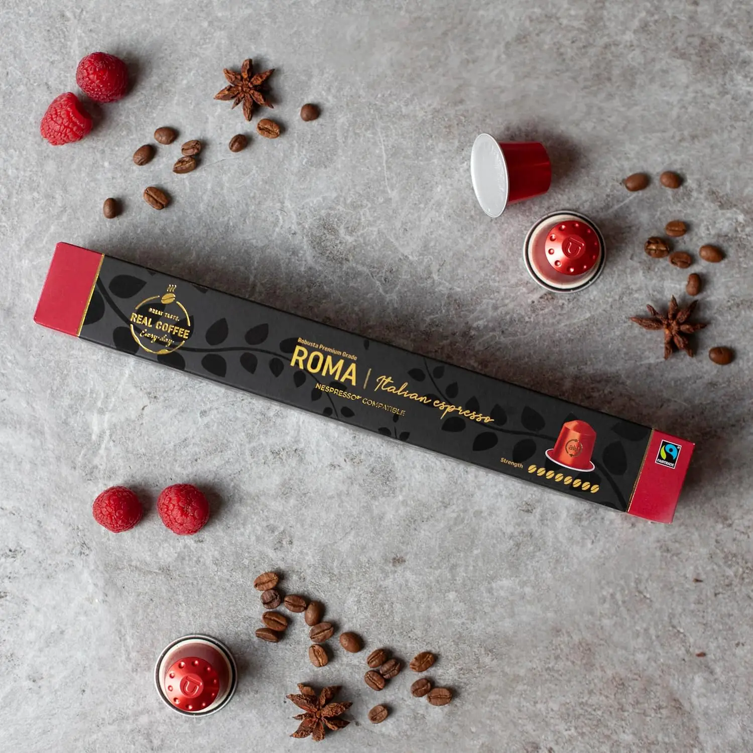 

Смешанные разнообразные капсулы Nespresso | 100% переможные тестовые алюминиевые стручки | 9 итальянских вкусов | 100% совместимость