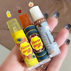 Transparent Fruit Lip Balm Moisturizing Fade Fine Lines Lip Gloss Jelly Gloss Lipstick Anti-drying Hydration Lip Care Make Up