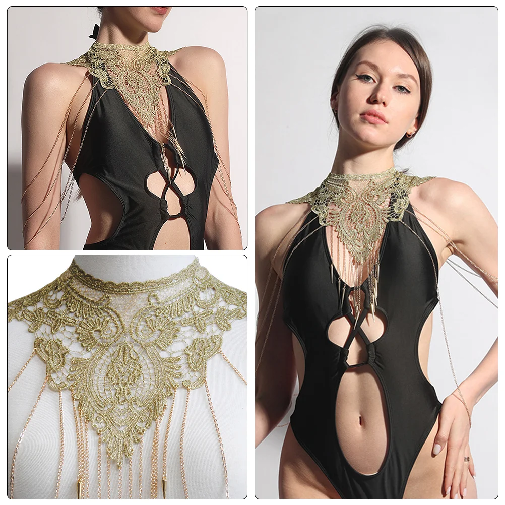 Collier à pampilles gothique e - Body Jewelry Necklace avis et prix