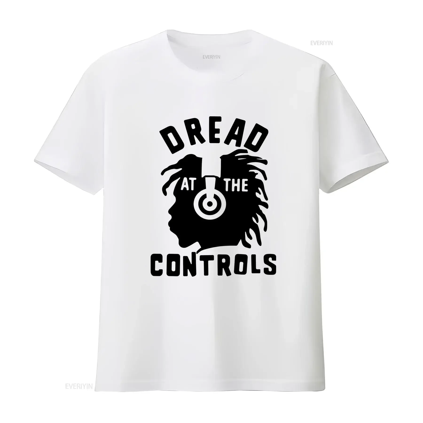 Dread at the Controls T Shirt Style Worn by Joe Strummer Clash Punk Reggae New  vintage Washed Top For Everyday Wear