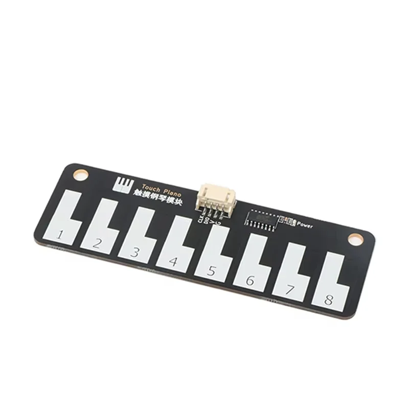 ABKQ-Touch Piano Module Expansion Board Capacitor Touch Ph2.0 Terminal Compatible With Lego Interface