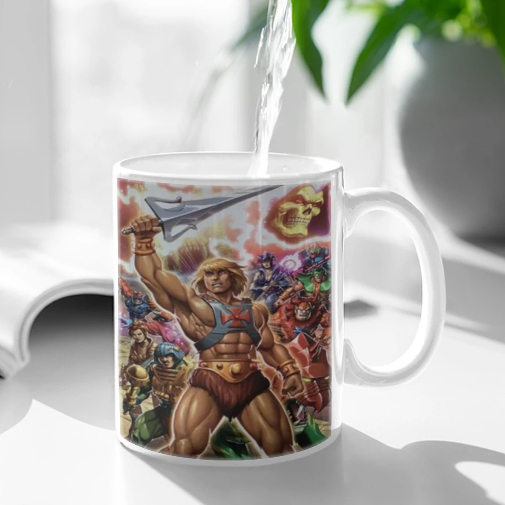 

He Man Masters Of Universe Ceramic Cup Coffee Oatmeal Breakfast Cup Creative Personality Mug