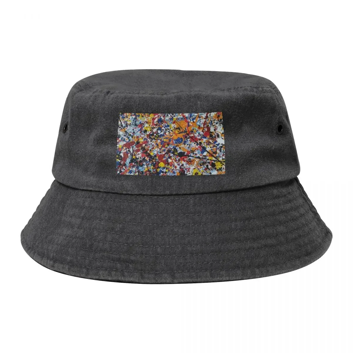 Jackson Pollock Signed - Certificate (Abstarct Wall Art, Abstract Art) Bucket Hat fishing hat summer hat For Women 2024 Men's