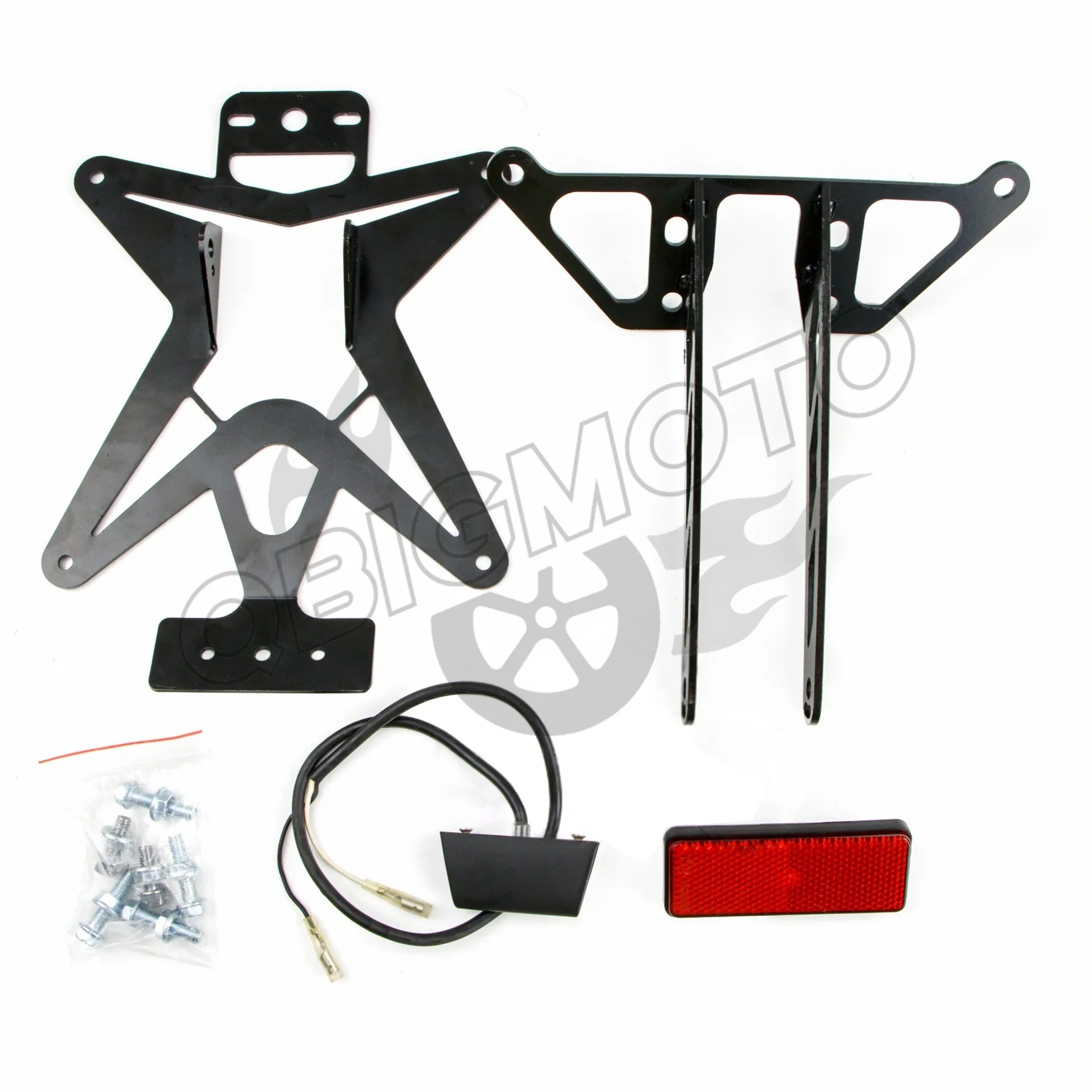 

Fit for YAMAHA TMAX500 2008-2011 Rear License Plate Light Hugger Mudguard Bracket TMAX530 2012-2016 TMAX-500 TMAX-530