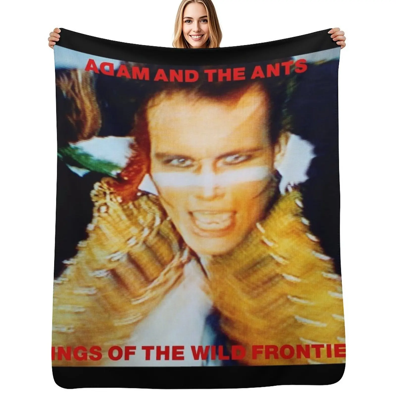 

Kings of the Wild Frontier Throw Blanket No Pilling Soft Warm Blanket for Bed