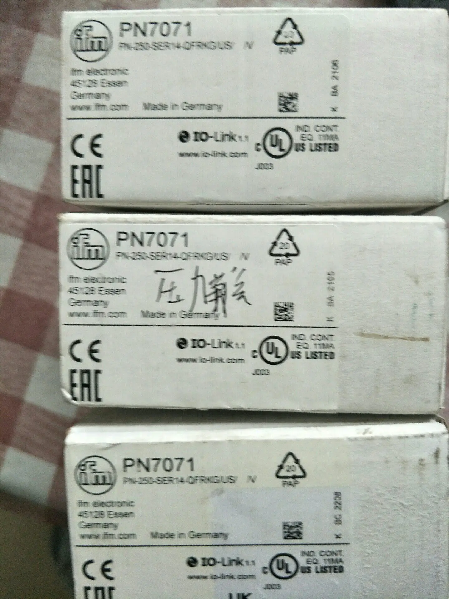 The Remaining Three Brand New Original Yifumen PN7071 In Stock In The Project. 4-5
