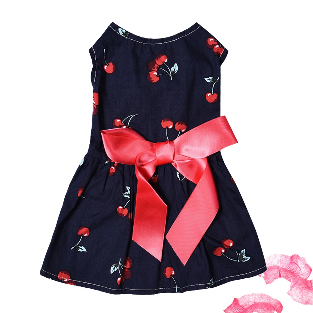 

Pet Dress Dog Clothing Costumes for Medium Dogs Skirt Clothes Summer Sleeveless Puppy