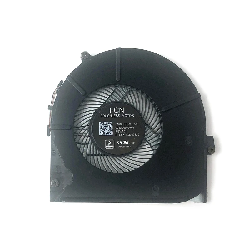 Imagem -02 - Ventilador de Refrigeração para Laptop hp Probook X360 435 g7 g8 g9 Ryzen Radiador Mais Frio Nd75c4419h15 Fm8k M03432001 Dc5v 4pin