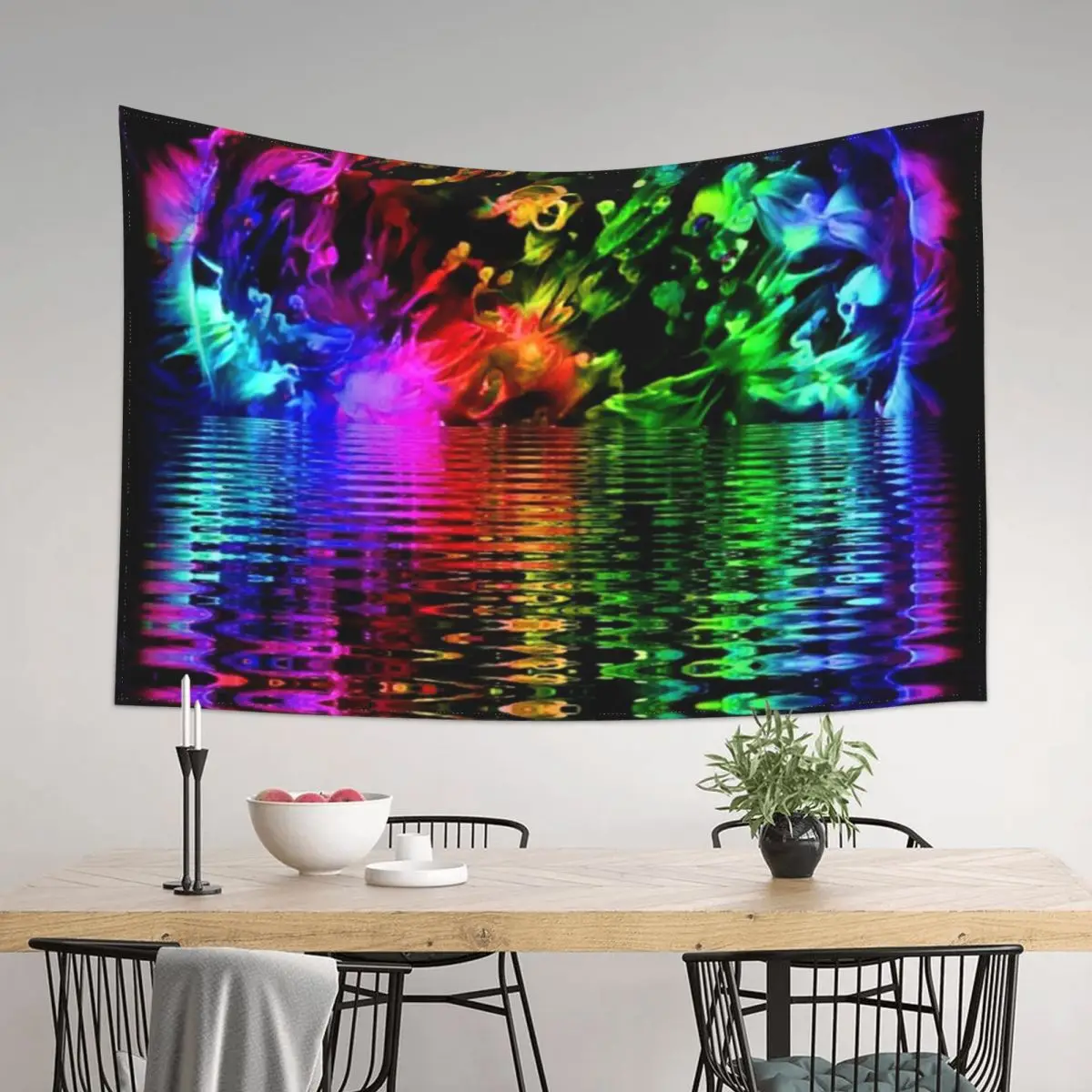 

Blacklight Solar Reflections Tapestry Bedroom Decor Christmas Decoration Room Decore Aesthetic Bedrooms Decor Tapestry