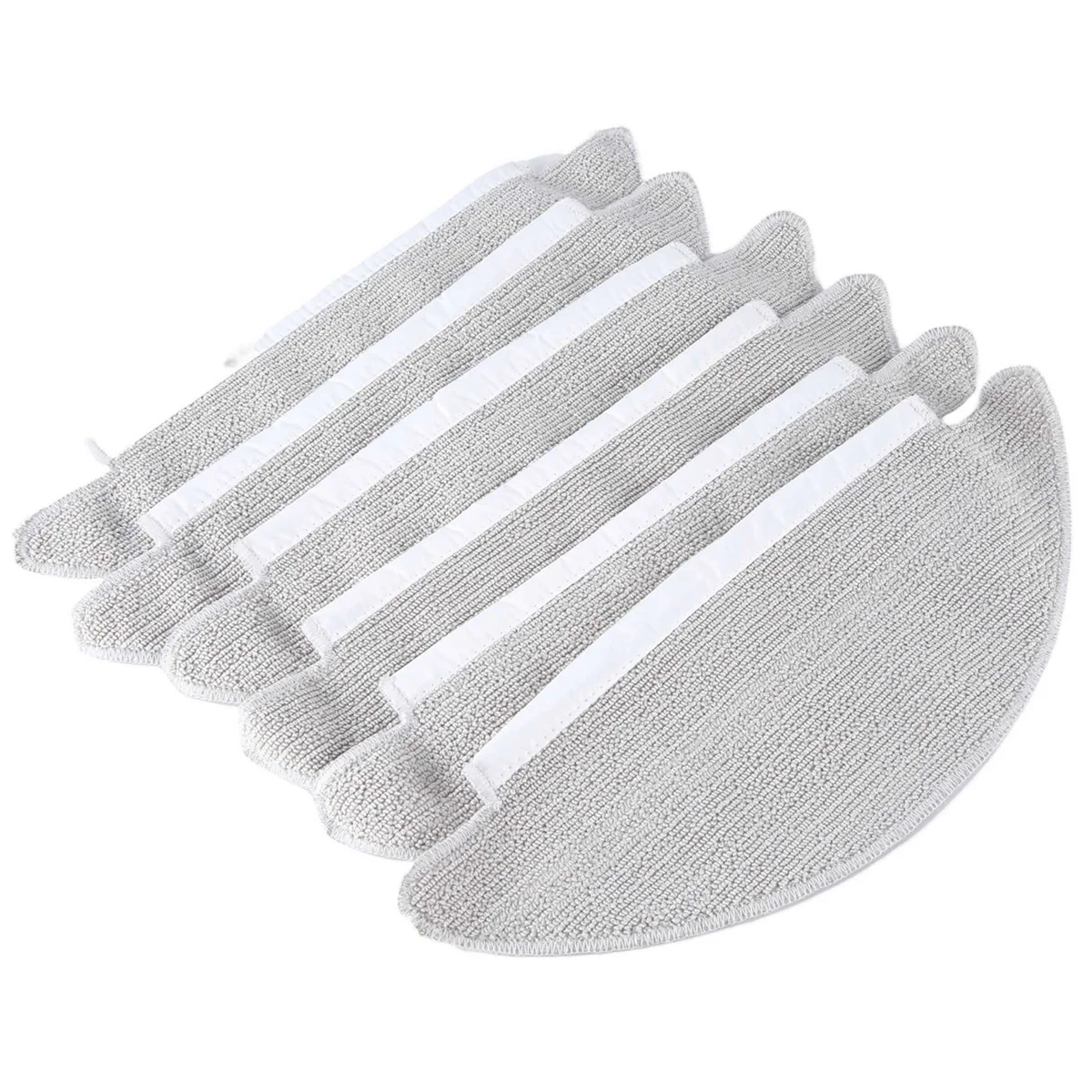 6Pcs Mop Cloths for Xiaomi Viomi V5 / V5 Pro Wipes Rags Accessories Vacuum Cleaner Replacement Parts