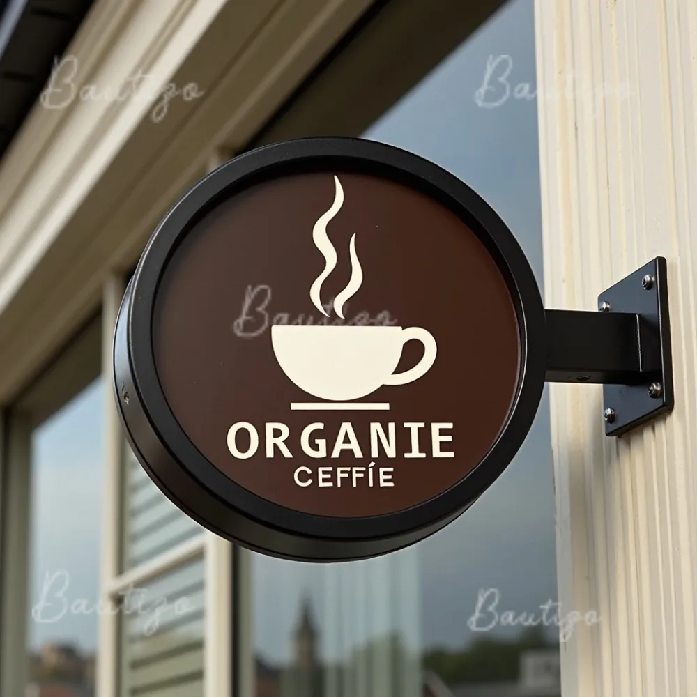 

Custom Light Box Waterproof Outdoor LED LightBox for Business Sign Acrylic Double Sided Storefront Signage Wall Mounted
