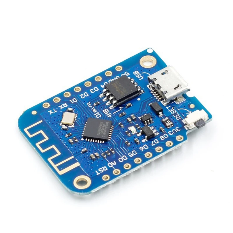 Wemos- D1-Mini V3.0.0 WiFi Internet of Things Development Board Based ESP8266 Nodemcu Fit for Arduino- Nodemcu 4MB Bytes