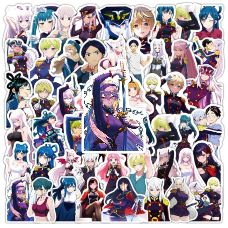 50/30/10PCS Anime Peripheral Graffiti Stickers Anime Character Decoration Mobile Phone Skateboard Notebook Desktop Stickers