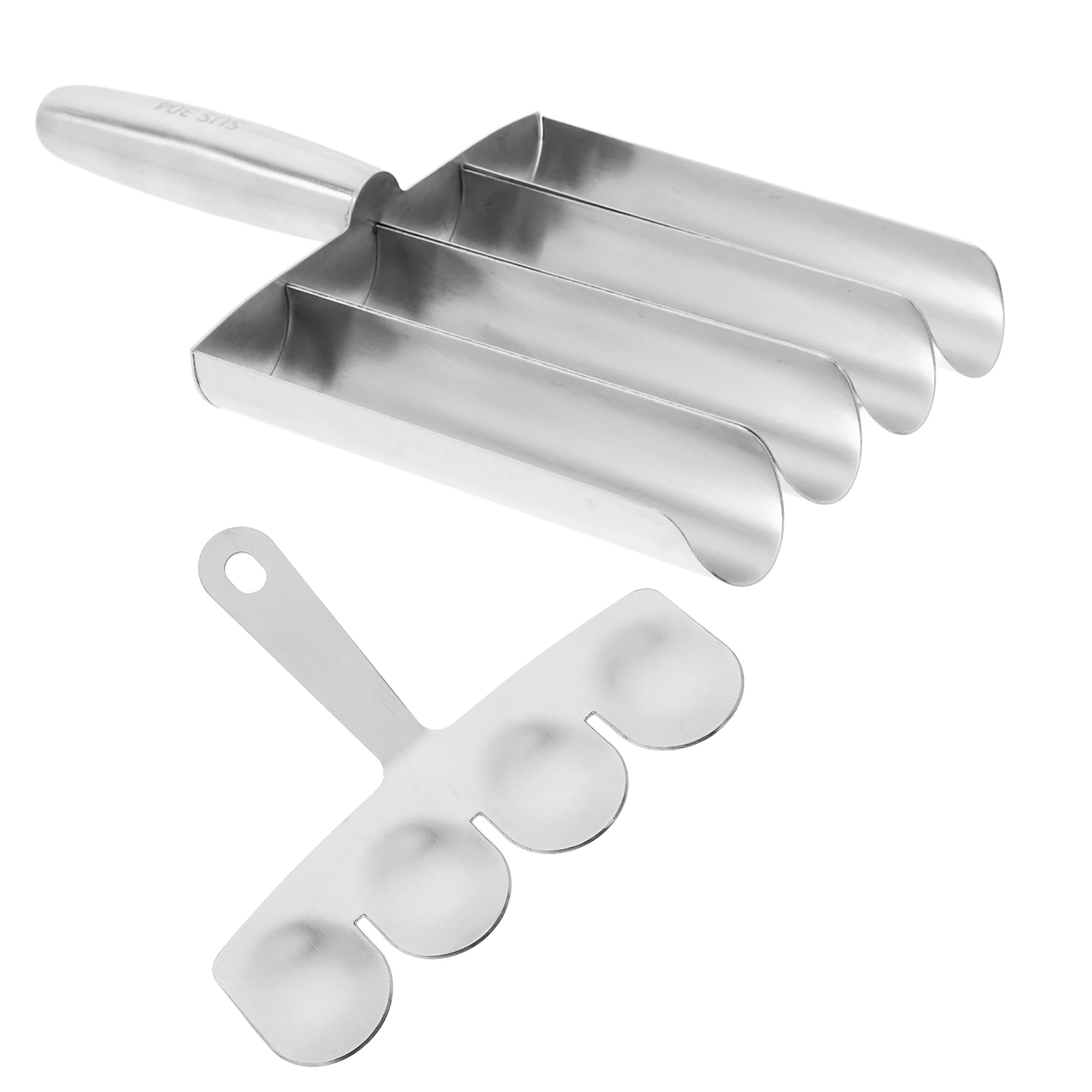 

Meatball Maker 4 Molds 304 Stainless Steel Cooking Tool Meatballs Pastry Tools Cookie Scoop Portable Molds DIY Triple Kitchen