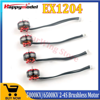 Happymodel EX1204 1204 5000KV 2-4S 6500KV 2-3S Brushless Motor 1.5mm Shaft for FPV Racing Drone 3 Inch Toothpick