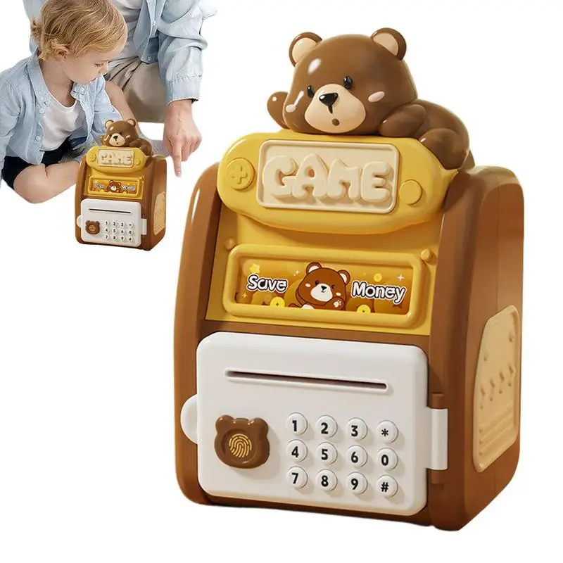 Geld Munt Bank Kluis Automatische Kinderen Cartoon Geld Munt Bank Leuke Cartoon Vorm Geld Opbergdoos Voor Kinderkamer Wonen