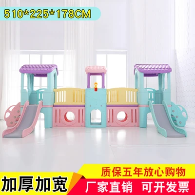 مجموعة رياض الأطفال في الأماكن المغلقة المنزلية ذات القلعة الكبيرة #6